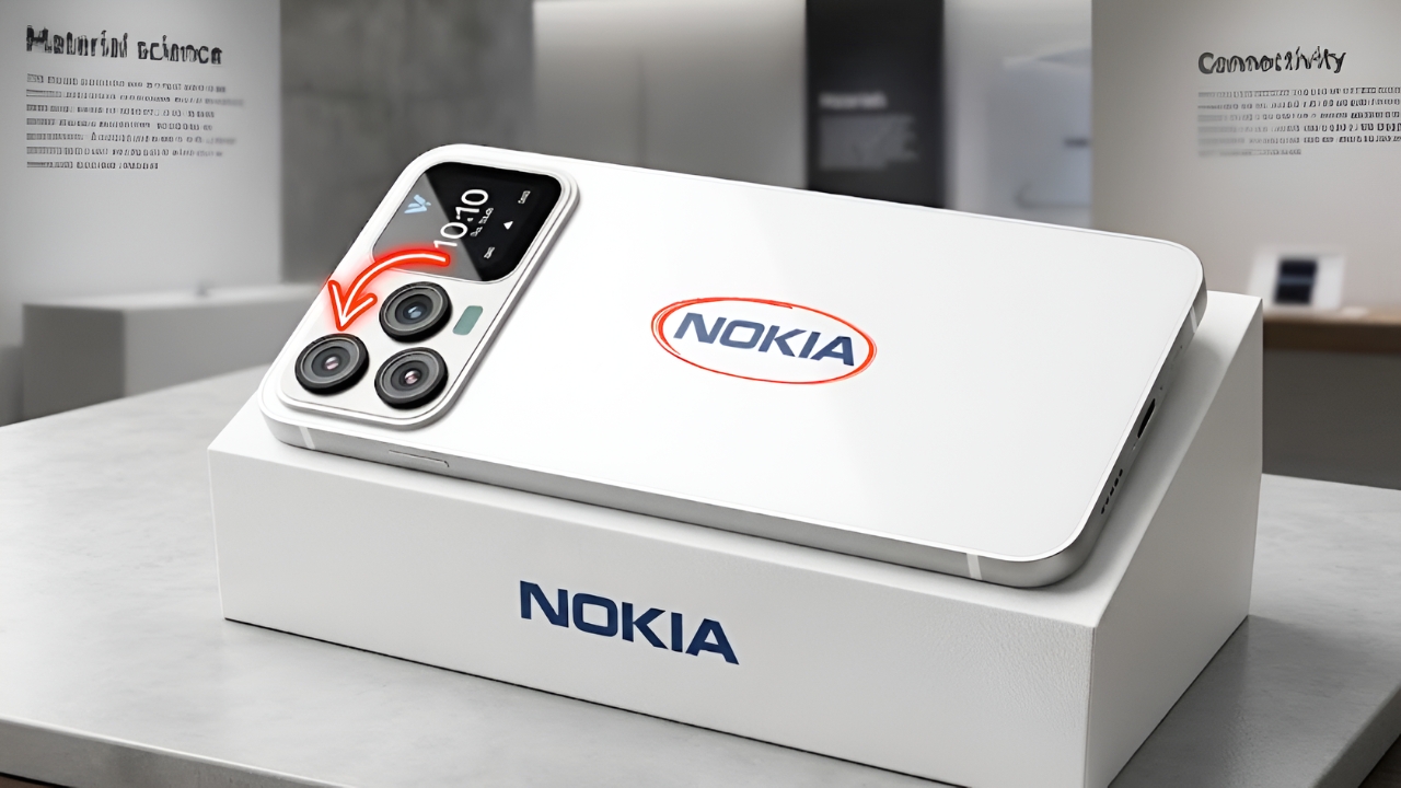 Nuevo Nokia Magic Max 5G: el móvil futurista con cámara potente, batería duradera y diseño premium