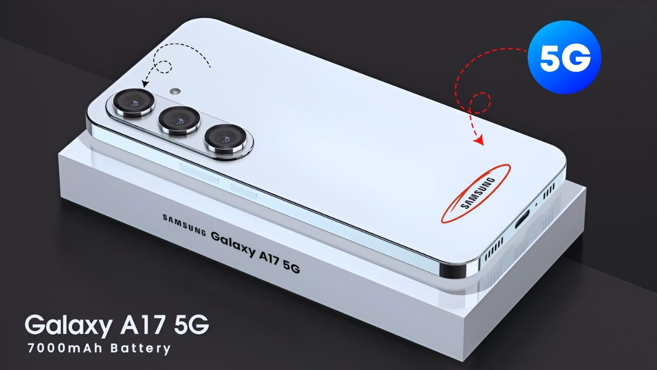 Samsung Galaxy A17 5G: Smartphone con Diseño Moderno y Conectividad Rápida