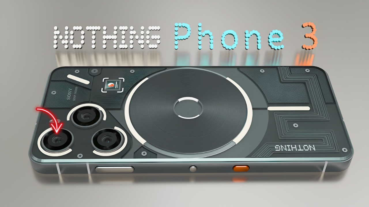 Nothing Phone (3): diseño transparente y smartphone futurista