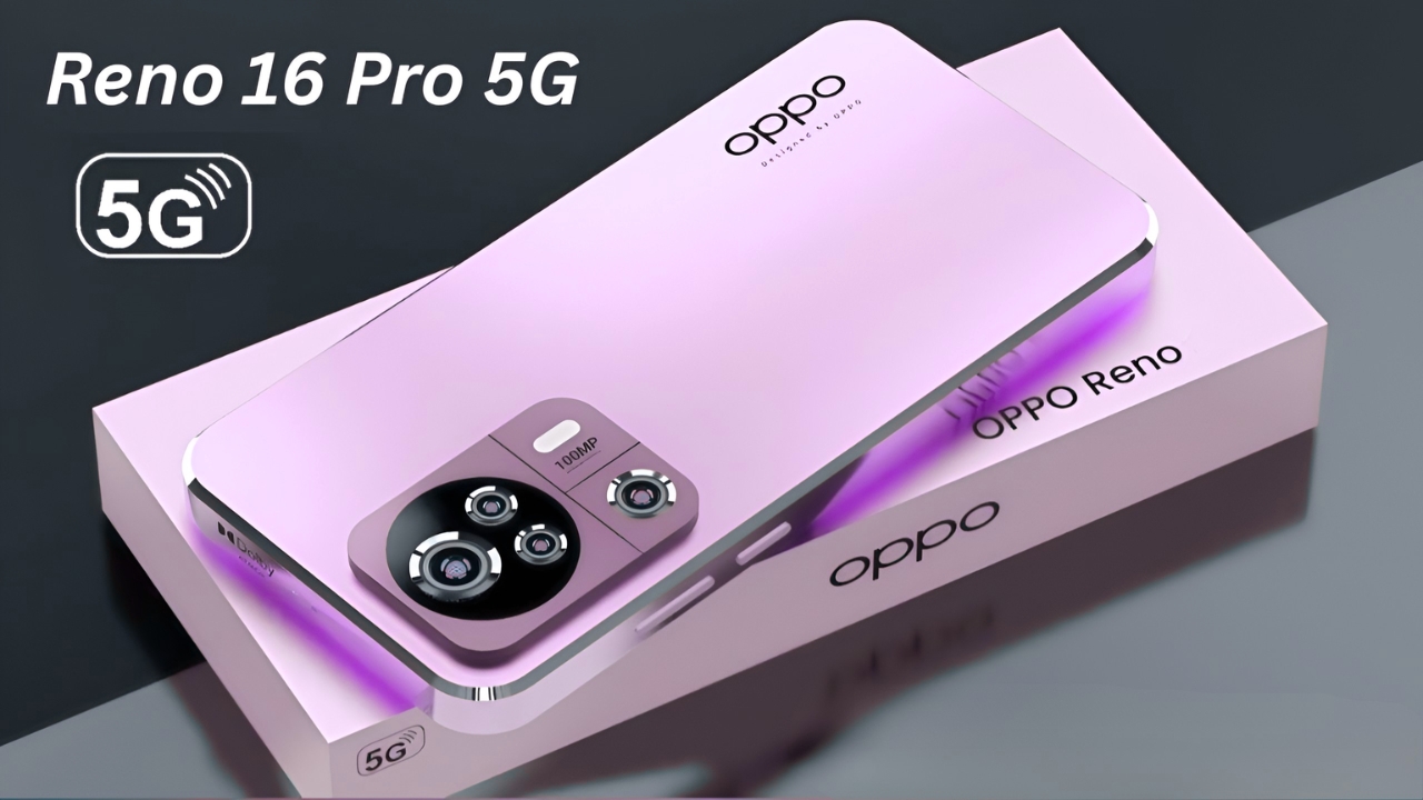 Oppo Reno 16 Pro 5G: Diseño Elegante, Cámara Potente y Alto Rendimiento