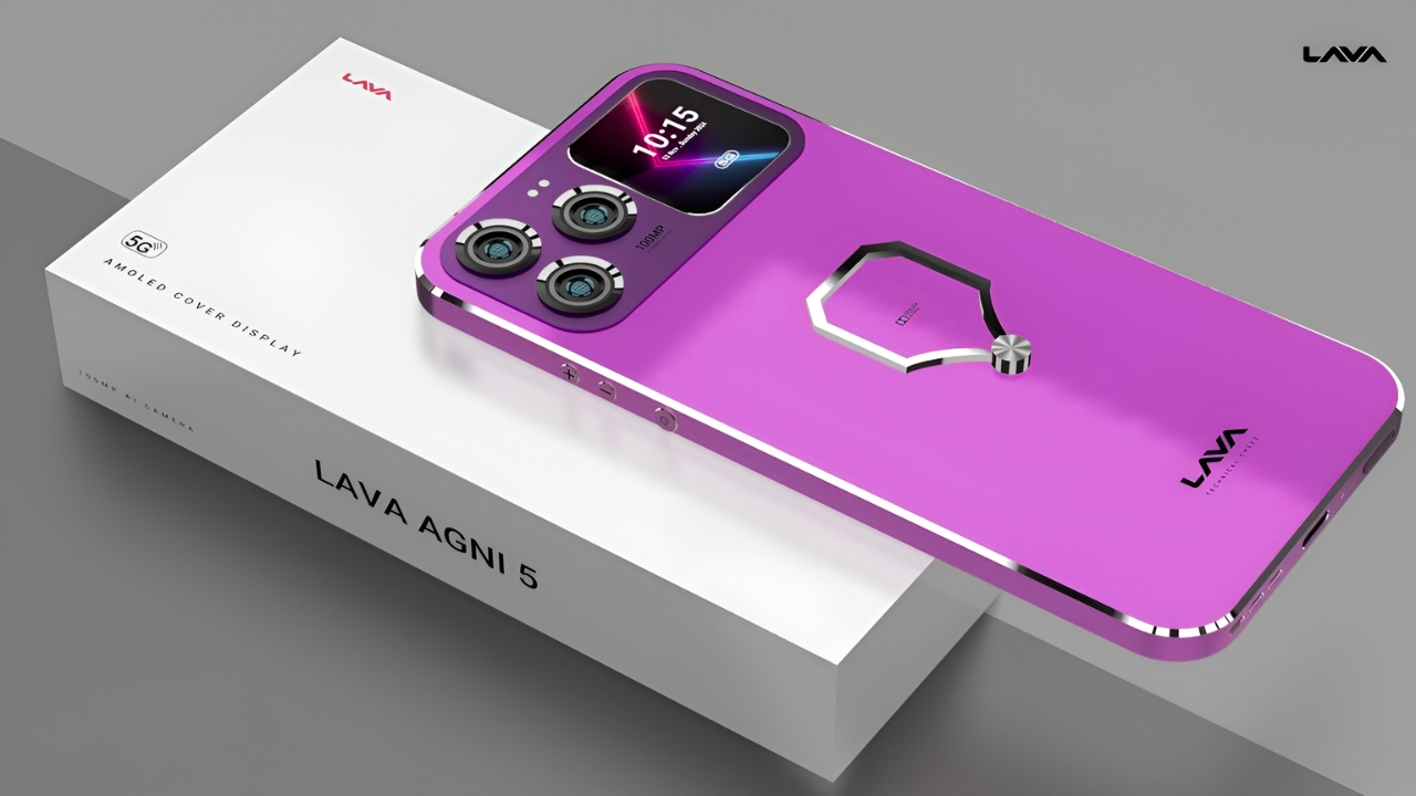 Lava Agni 5: potente móvil 5G con batería 6100mAh, Dimensity 8300 y cámara 100MP