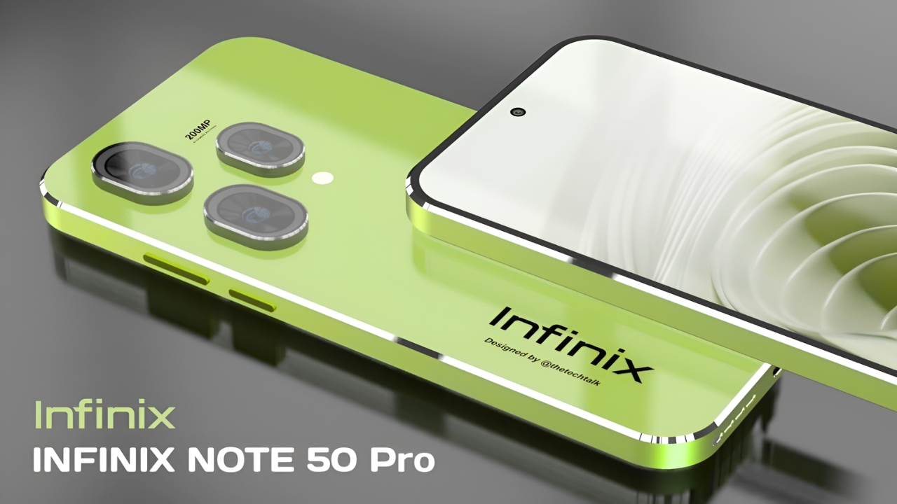 Infinix Note 50 Pro: cámara 200MP y potente procesador Dimensity 1200